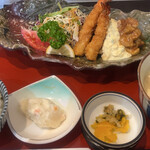 ごはんや 竹膳 - 海老南定食　960円