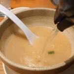 Men Icchoku - 割りスープ