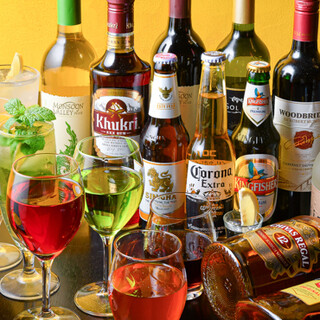 We have a wide range of drinks that go well with Indian Cuisine