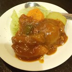 焼き鳥かねまさ - お通しこどもカレー