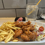 南大門チキン - チキンセット（ヤンニョムチキン）