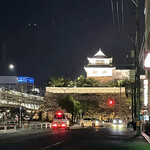 焼肉ふるさと - 広島県福山駅前の福山城です