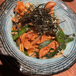 ビレッジ - 豚キム。お酒進むぅ