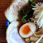 らーめん 梟 - チャーシューと味玉✨