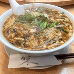 張広東飯店　桜園 - 黒酢スーラー湯麺