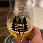 Bistro on outdoor nature - 