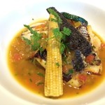 ブラン ルージュ - すずきのポワレ。。。