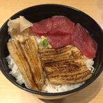 鮨 川澄 - 穴子鉄火丼（2200円）