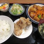 台湾料理福満楼 - 酢豚定食(1080円)