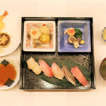 日本料理 大島 - 天ぷら・握り御膳　　　