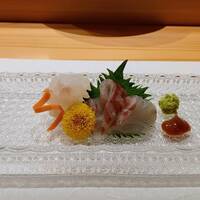 鮨 urag - 明石鯛とあこうのお刺身