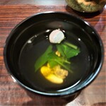 うなぎ 魚政 - 肝吸い