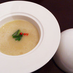 フクモト - ランチセット・春野菜たっぷりのスープ