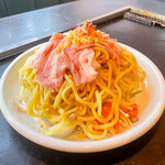 Kansai style raw noodle Yakisoba (stir-fried noodles)