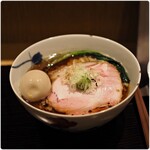 麺 みつヰ - 生姜そば 1150円 味玉 150円