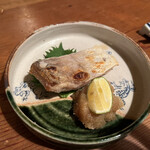 Gyosai Diya Tahei - 焼き物(甘鯛)　凄くいい香り　大根おろしは最初に半分パクっと口に入れて。