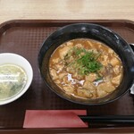 桃園 - 料理写真:「マーボー豆腐丼」550円o(ﾟ▽＾)ﾉ安！