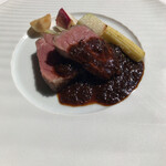 フランス料理 ル・クール - シストロン産羊もも肉のロースト