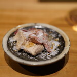 焼き鳥 とりら - 白レバー、熟成日数を変えて