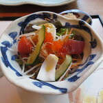Sushi Hamashiba - 海鮮サラダ