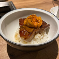 やきにくグレート 神田店 - 雲丹シャトーブリアン