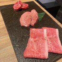 やきにくグレート 神田店 - 厳選希少部位3品盛り(塩)