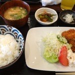 旬菜織部 - 2013.6とんかつ定食