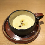 焼肉牛匠 みなかみ - とうもろこしの冷製スープ