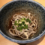 焼肉牛匠 みなかみ - 〆はカレーがお蕎麦のチョイス。お蕎麦さっぱりでとても美味しかったです。