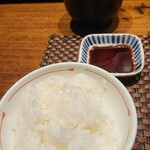 Hiroshima Shunsai Tsurunoya Honten - ご飯とお味噌汁