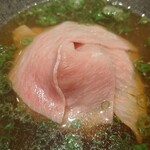 北海道焼肉 北うし - 最後の締めは、肉茶漬け。出汁がたまらない!