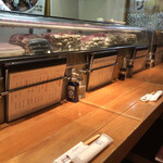 サバの駅 - カウンター