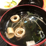 サバの駅 - お吸い物