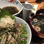 サバの駅 - 銀サバトロ漬け丼（1,500円）