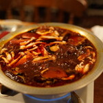 台所ようは/とんかつようは - きのこ類多めの火鍋