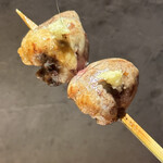 炭焼 おかげさん - 高坂鶏くるみハツ