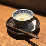 炭焼 おかげさん - 新玉葱の冷製ポタージュ