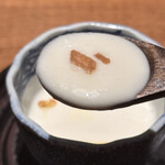 炭焼 おかげさん - 新玉葱の冷製ポタージュ