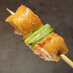 炭焼 おかげさん - 高坂鶏腿ねぎま