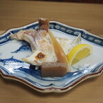 菊水 - 鯛カマ塩焼き