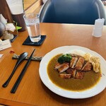 Curry & Cafe Shibabe - ヒレカツカレー　１１００円