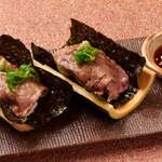 grilled meat Sushi