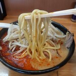 味噌っ子 ふっく - もちもちの中太麺