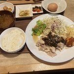 Saishokushuke Tami - 日替りの豚しゃぶ辛子高菜♪