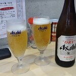 麺屋 松どり - 瓶ビール（600円）