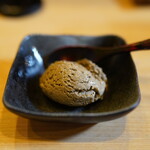 鮨駒 - ほうじ茶のアイス