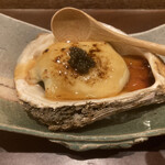 くずし 之助 - 御前崎産天然岩牡蠣のグラタン