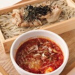 中村麺兵衛 - 料理写真:ピリ辛肉つけそば