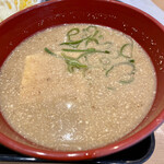 Yoshinoya - 塩っぱい、冷汁ならぬ塩汁だな