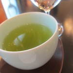 マリーゴールド門司港迎賓館 - 熱いお茶